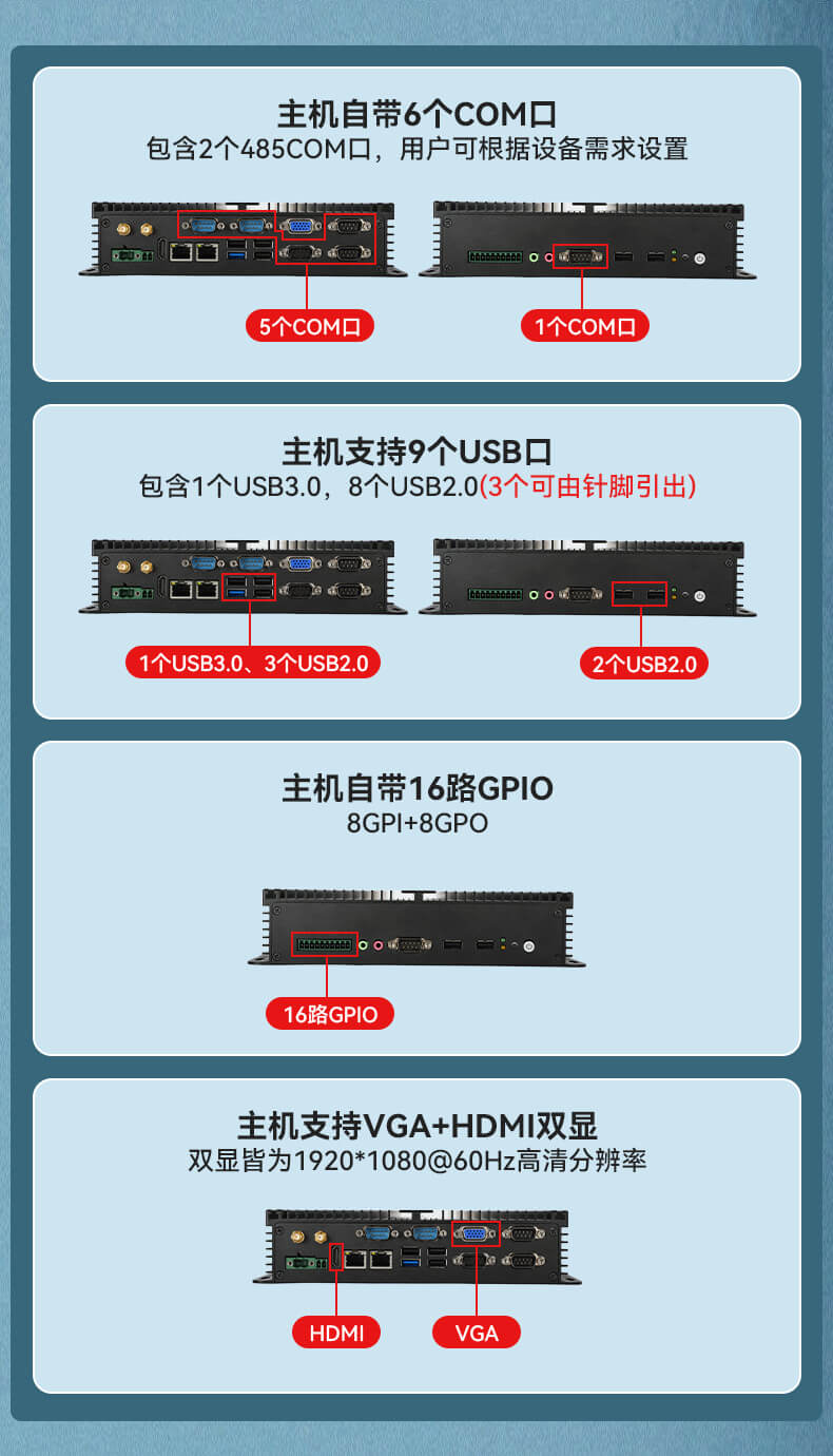 pa集团官网入口无风扇嵌入式工控机,车队管理系统工业电脑,DTB-3002-J1900
