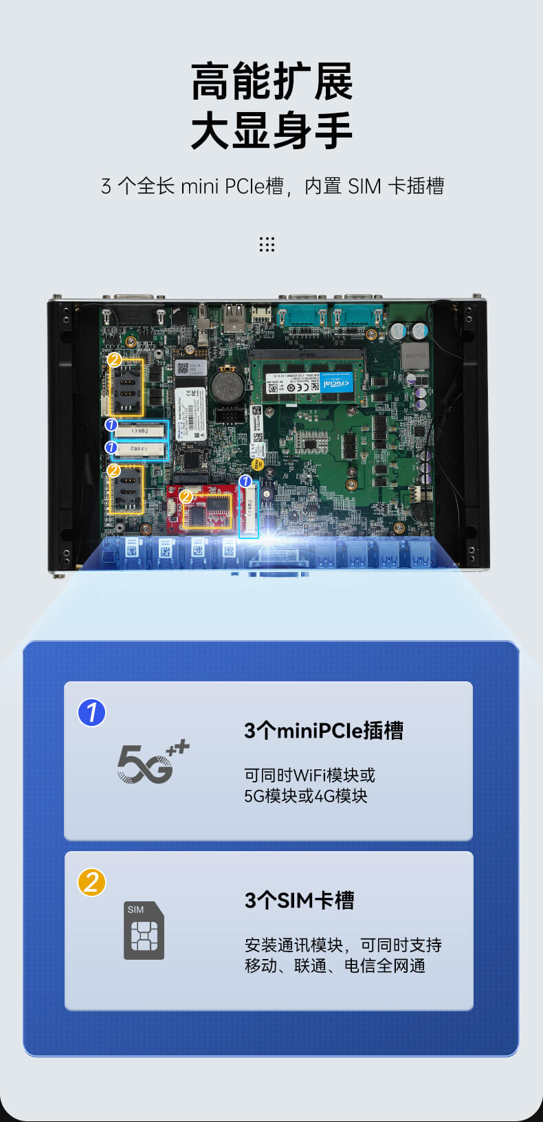 pa集团官网入口无风扇嵌入式工控机,环境监测工业电脑,DT-3004-H310