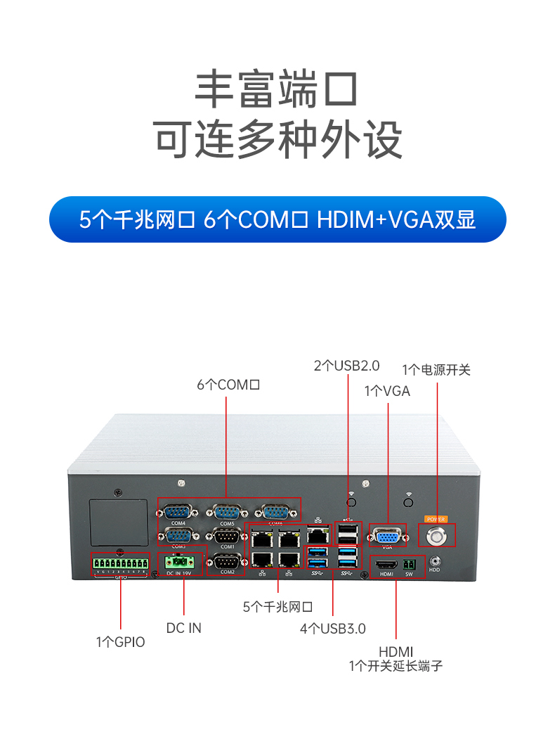 pa集团官网入口嵌入式工控机,5网口6串口工业电脑,DTB-3065-H110.jpg