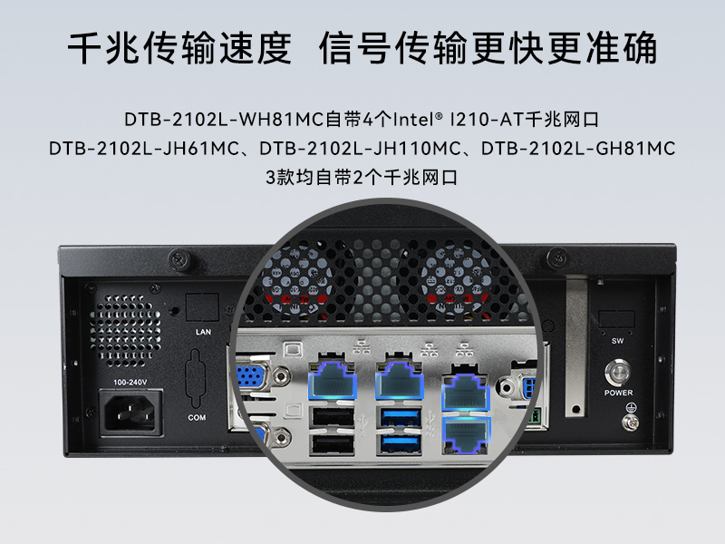 pa集团官网入口桌面式工控机,工业服务器厂家,DTB-2102L-JH61MC