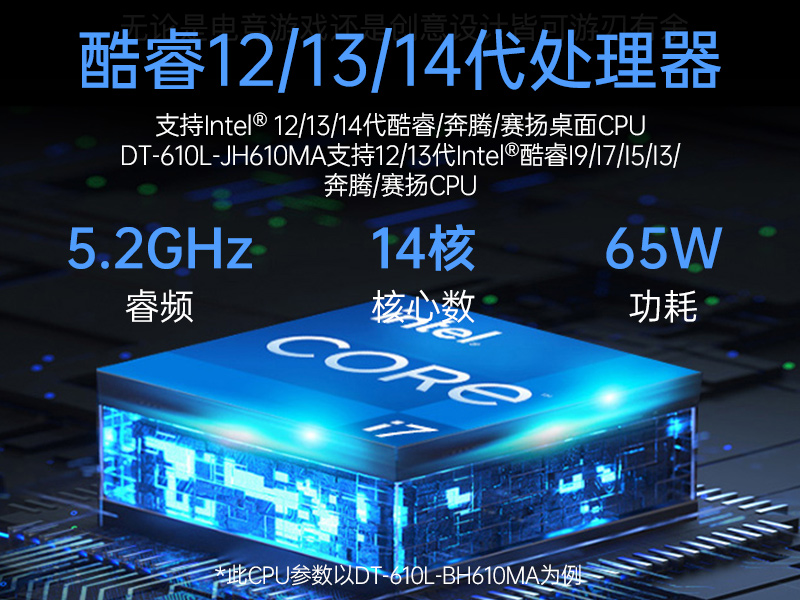 pa集团官网入口4U工控机,高性能工控电脑,DT-610L-BH610MA