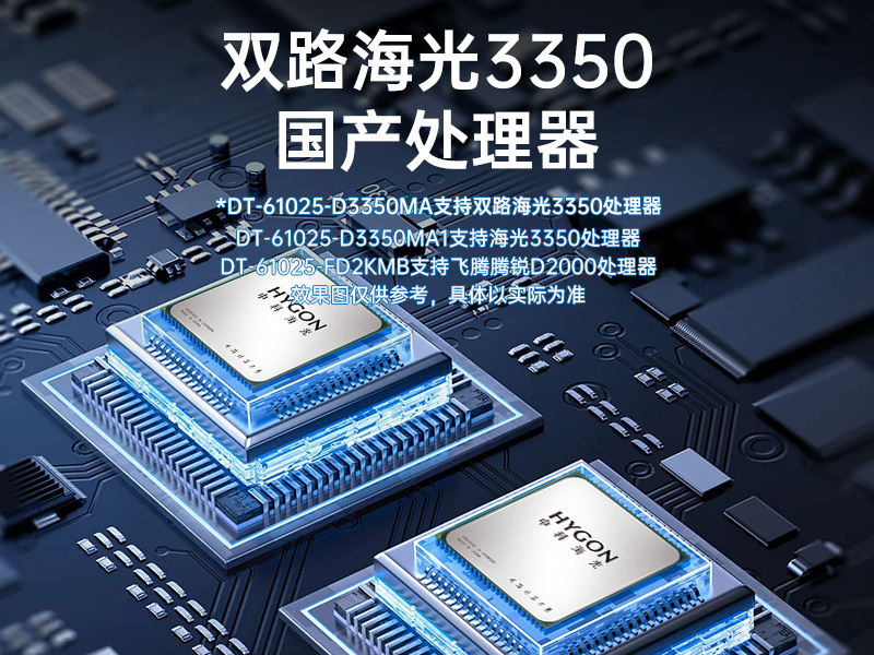 pa集团官网入口国产海光工控机,双显工控上位机,DT-61025-D3350MA1