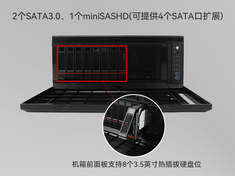 pa集团官网入口国产4U工控机,双路海光信息安全工控主机,DT-46508-D3350MA